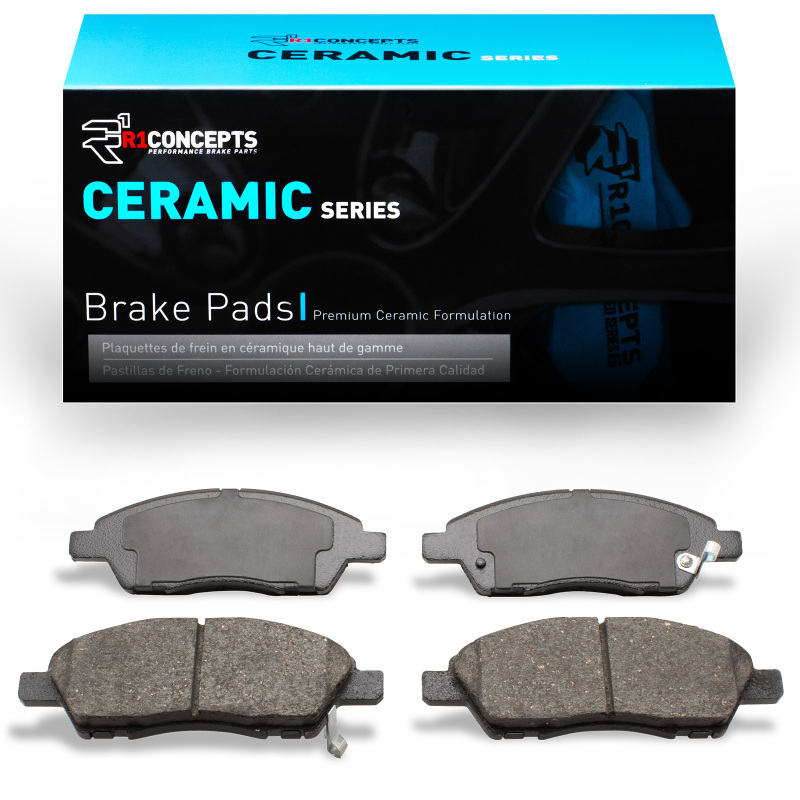 Nissan Micra Brake Pads - Front - R1 Concepts - R1 Ceramic - `11-`25